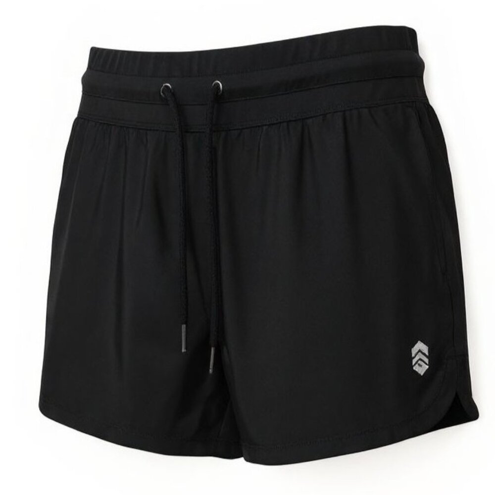 Free Country Black Swim Shorts Drawstring Waist Womens Size M (8/10) - Picture 2 of 10
